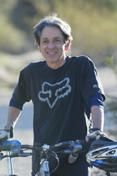 image of Barry Oblas on bike